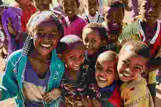 A Group Of Ethiopian Children Playing Together. Ethiopia: Not Just War And Famine