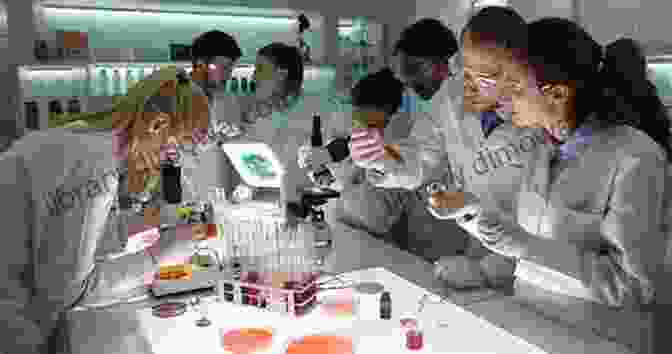 A Group Of Scientists Collaborating In A Laboratory, Symbolizing The Collaborative And Inspiring Nature Of Scientific Discovery Writings On Physics And Philosophy