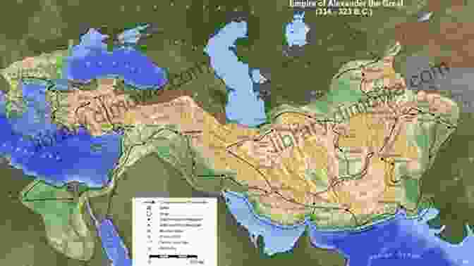 A Map Of Alexander The Great's Vast Empire, Stretching From Greece To India Alexander: The Ambiguity Of Greatness