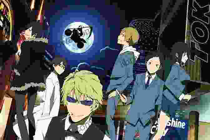 A Montage Of Durarara Characters, Including Celty Sturluson, Izaya Orihara, And Shizuo Heiwajima Durarara Vol 13 (light Novel) (Durarara (novel))