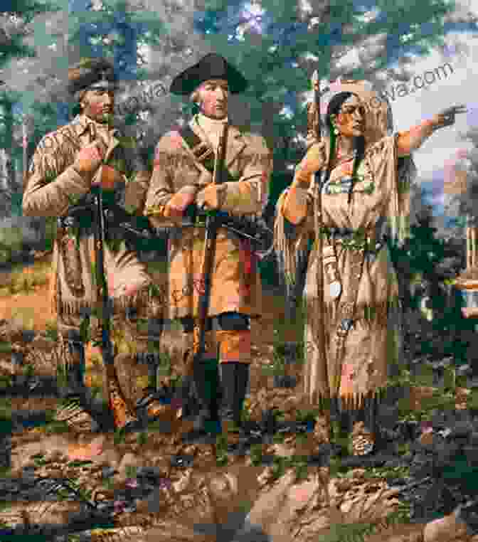 A Painting Of Lewis And Clark Meeting With Native American Chiefs The Captain S Dog: My Journey With The Lewis And Clark Tribe (Great Episodes)