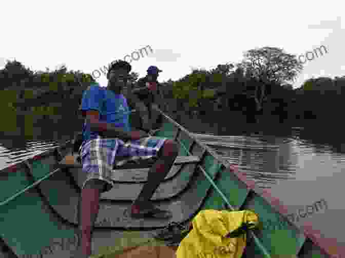 A Small Boat Navigating Through A Lush Waterway In The Llanos Travels And Adventures In South And Central America First Series: Life In The Llanos Of Venezuela