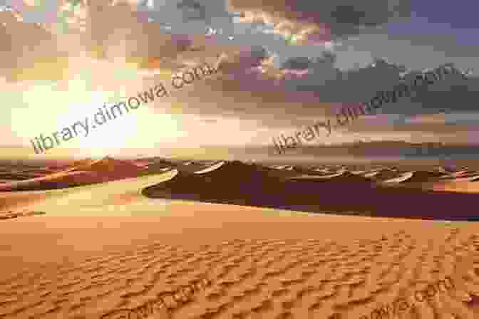 A Vast And Unforgiving Desert Landscape Under A Blazing Sun, With Towering Sand Dunes And Distant Mountains The Desert Lord S Baby (Throne Of Judar 1)