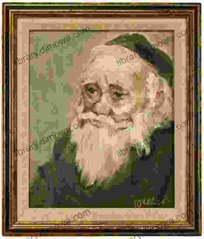 An Elderly Rabbi Standing By A Flowing River, His Eyes Closed In Contemplation The Map Of The World: And Other Hasidic Tales