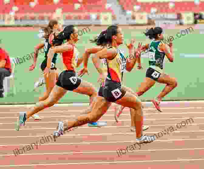 Athlete Sprinting With Proper Running Technique, As Described In 'Speed Can Be Taught' Speed Can Be Taught Max Finkelstein