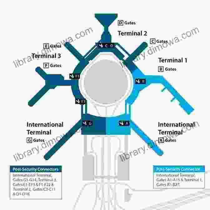 Comprehensive Airport Terminal Guide Showing Check In Counters, Security Checkpoints, And Departure Gates Traveling With Dogs: By Car Plane And Boat (Simple Solutions Series)