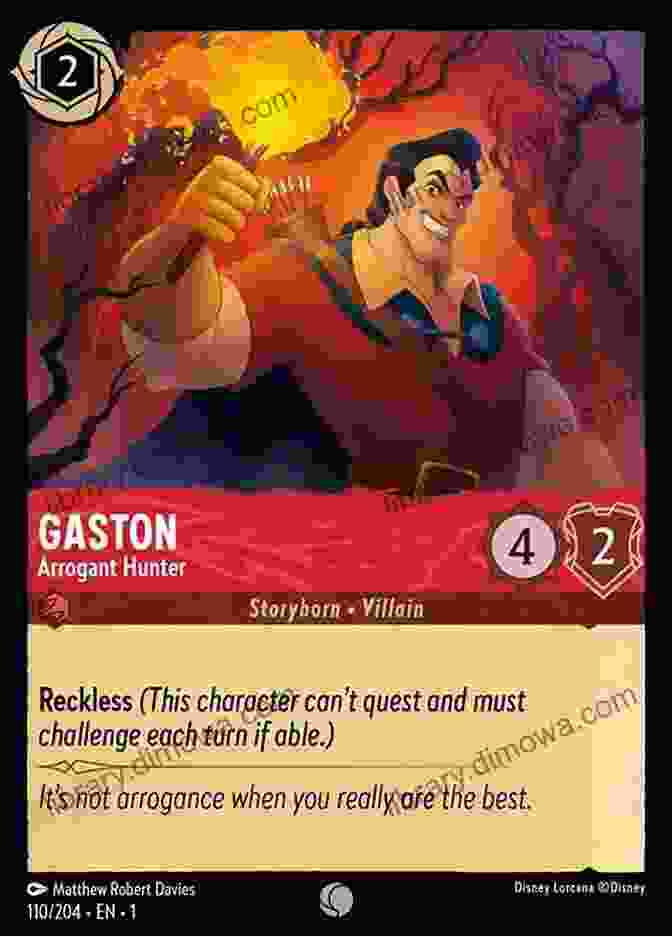 Gaston, The Arrogant Hunter, Poses Heroically In The Village Square. Trivia About Beauty And The Beast: How Well Do You Know Beauty And The Beast?