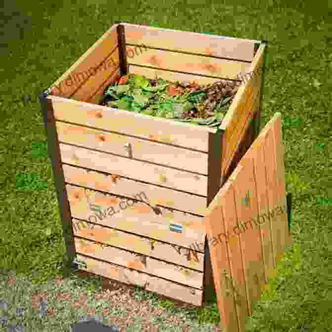 Image Of A Composting Bin Filled With Organic Materials The Mini Farming Guide To Composting: A Beginner S Guide To Profiting