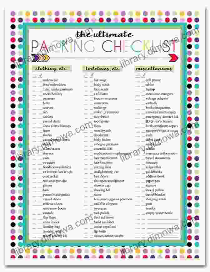 Printable Packing Checklist With Essential Items For Different Types Of Trips Traveling With Dogs: By Car Plane And Boat (Simple Solutions Series)