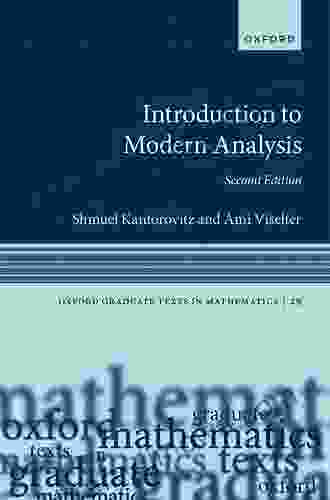 An Introduction To Modern Analysis