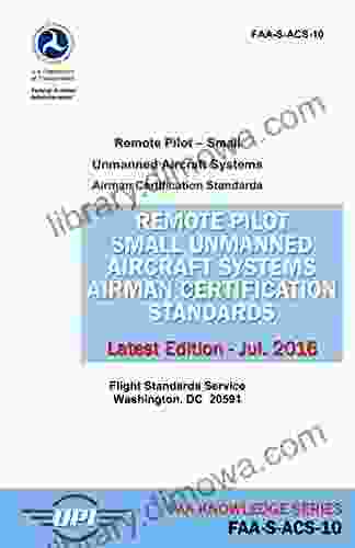 Remote Pilot Small Unmanned Aircraft Systems Airman Certification Standards: FAA S ACS 10: Latest Edition July 2024 (FAA Knowledge Series)