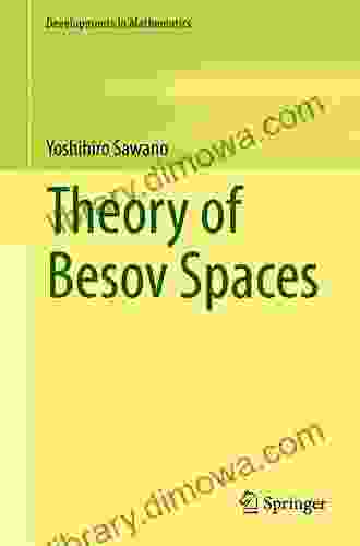 Theory Of Besov Spaces (Developments In Mathematics 56)